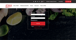 Desktop Screenshot of member.ifmaworld.com