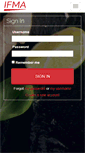 Mobile Screenshot of member.ifmaworld.com